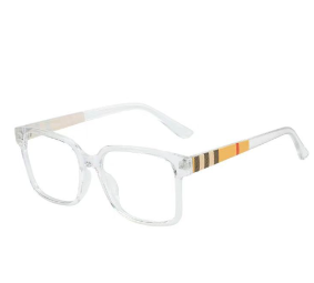 Lunettes de lumière bleue carrées rétro de Guadalajara TR90 (Une Paire)