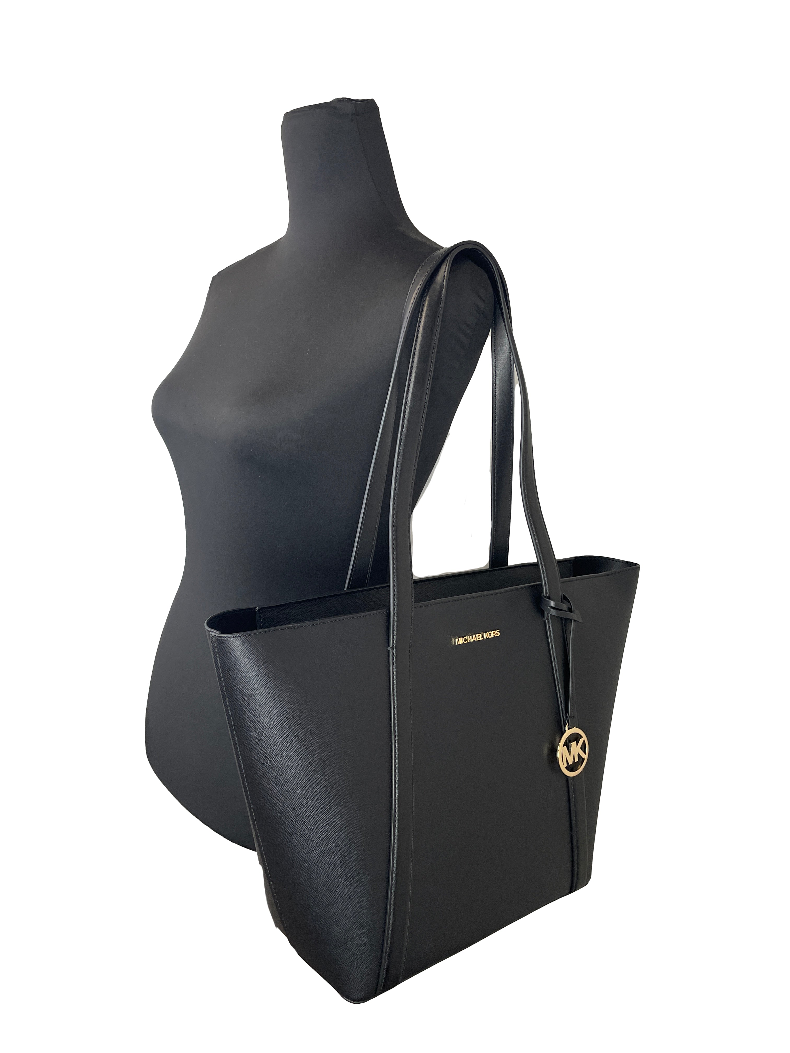 Michael Kors Grand Sac Cabas à Épaule Pratt avec Fermeture Éclair