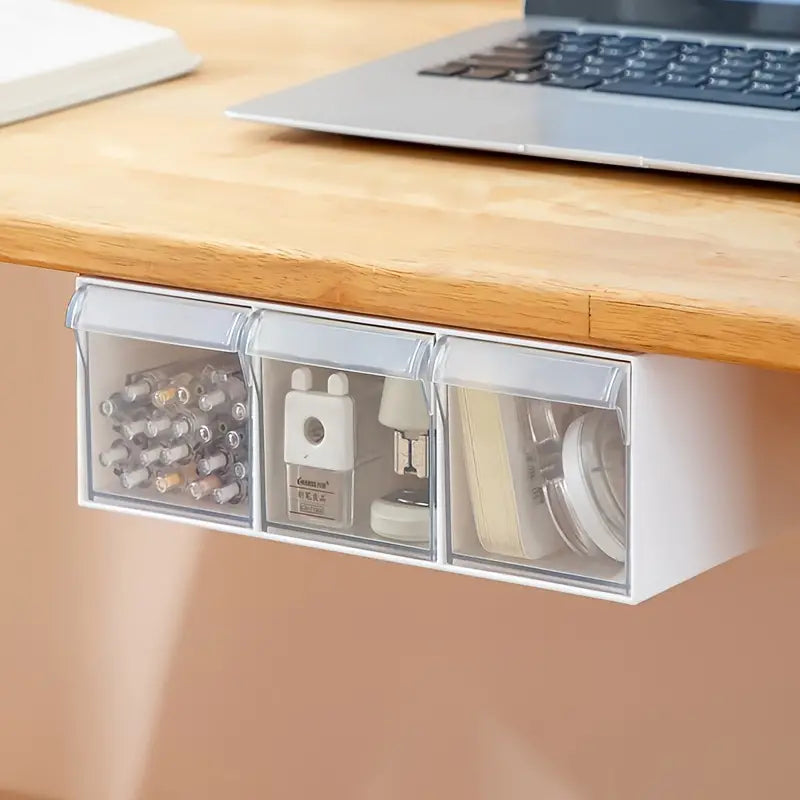 Boîte Organisatrice Sous Bureau avec Rangement Multigrille
