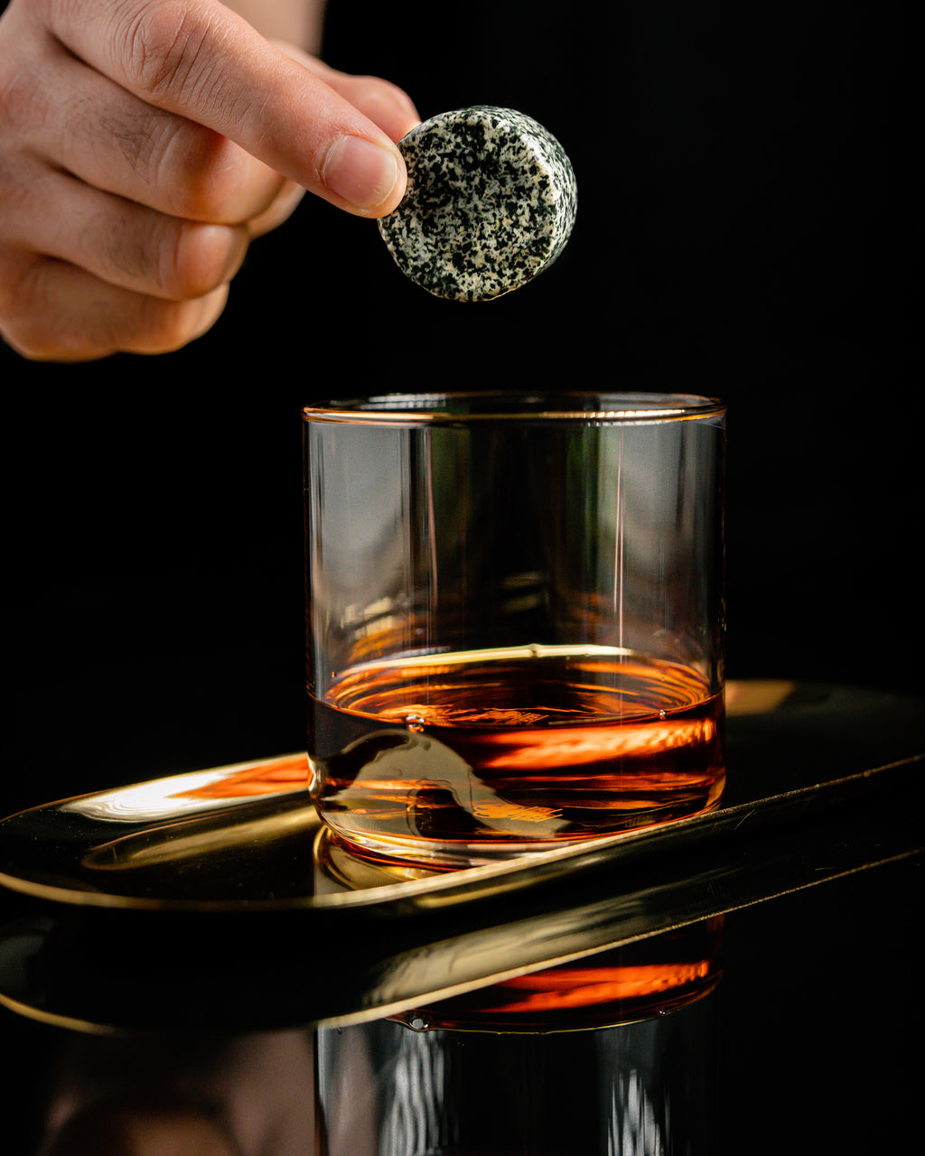 Le Set du Connaisseur - Édition Pierres à Whisky & Verre Torsadé